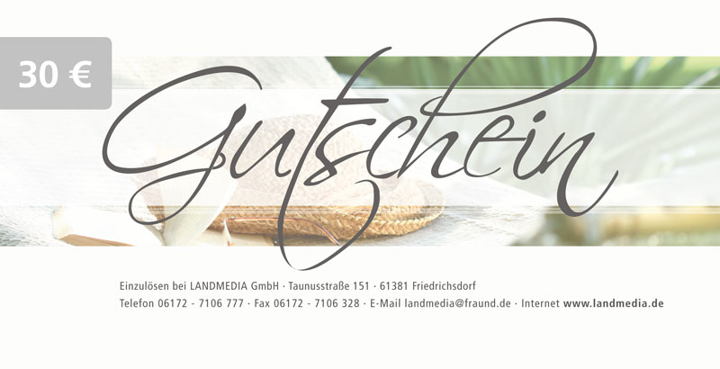 Landmedia Gutschein