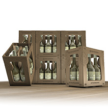 0,75-l-Mehrwegflasche bei Edeka